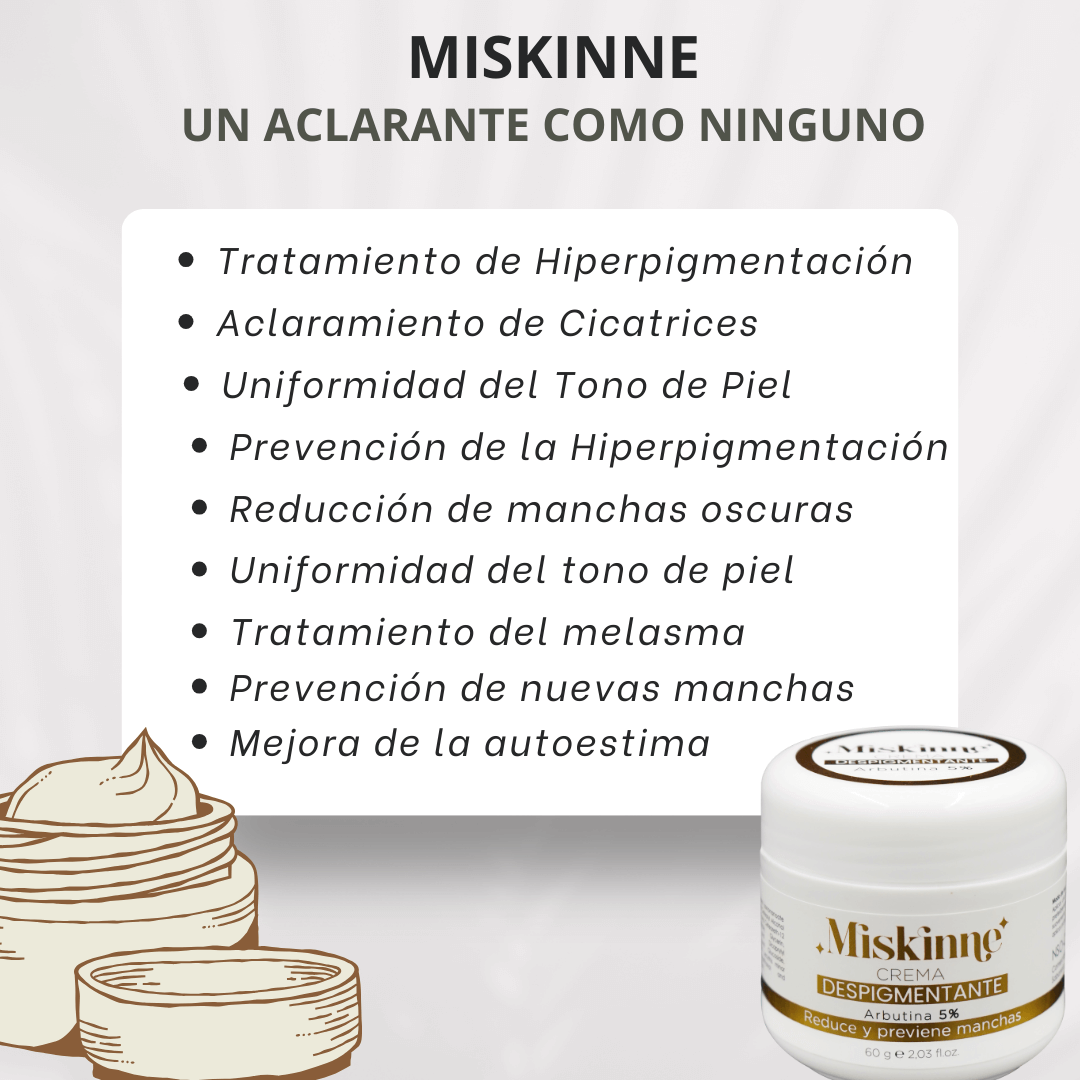 Crema Despigmentante - Miskinne