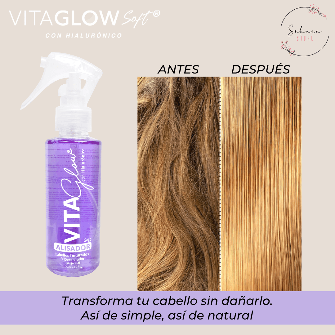 Alisador natural - Vitaglow Soft