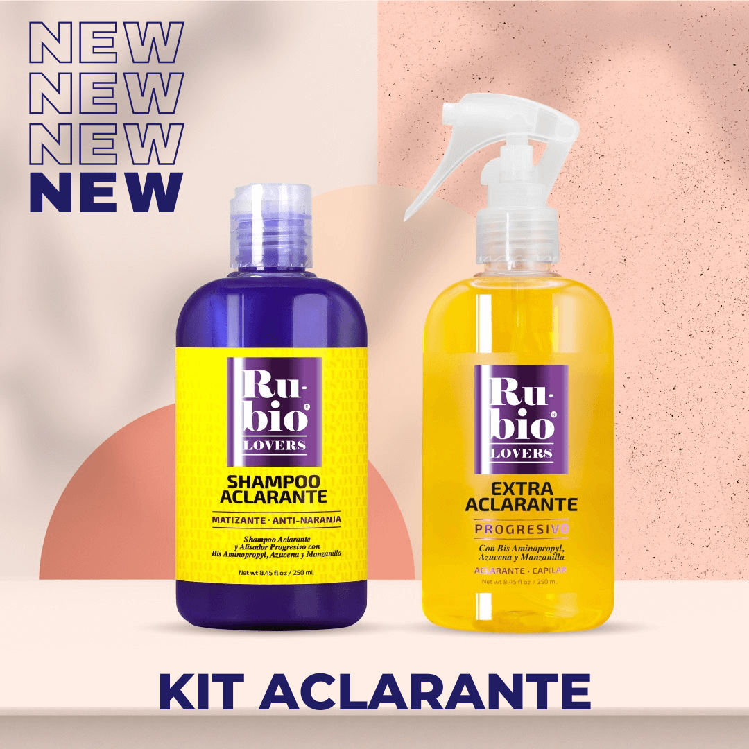 Kit aclarante - Shampoo y Tónico Rubio Lovers