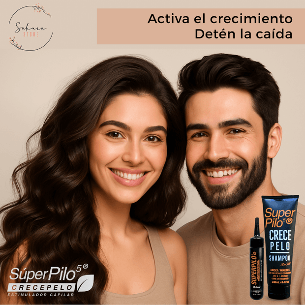 Kit Shampoo y Tónico para el crecimiento - Superpilo
