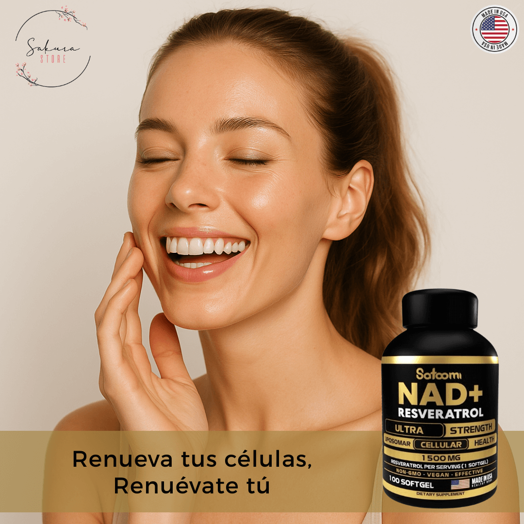 NAD+ RESVERATROL - El secreto antiedad