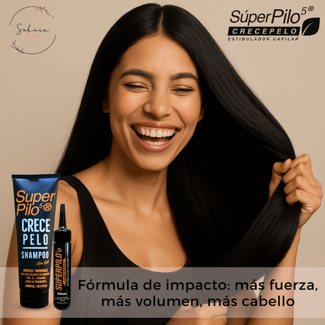 Kit Shampoo y Tónico para el crecimiento - Superpilo