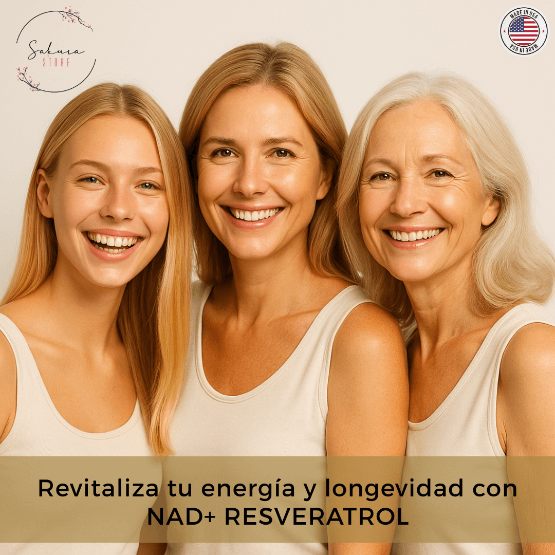 NAD+ RESVERATROL - El secreto antiedad
