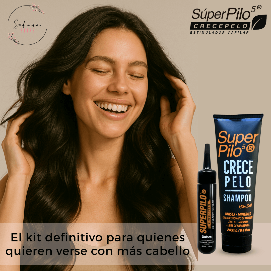 Kit Shampoo y Tónico para el crecimiento - Superpilo