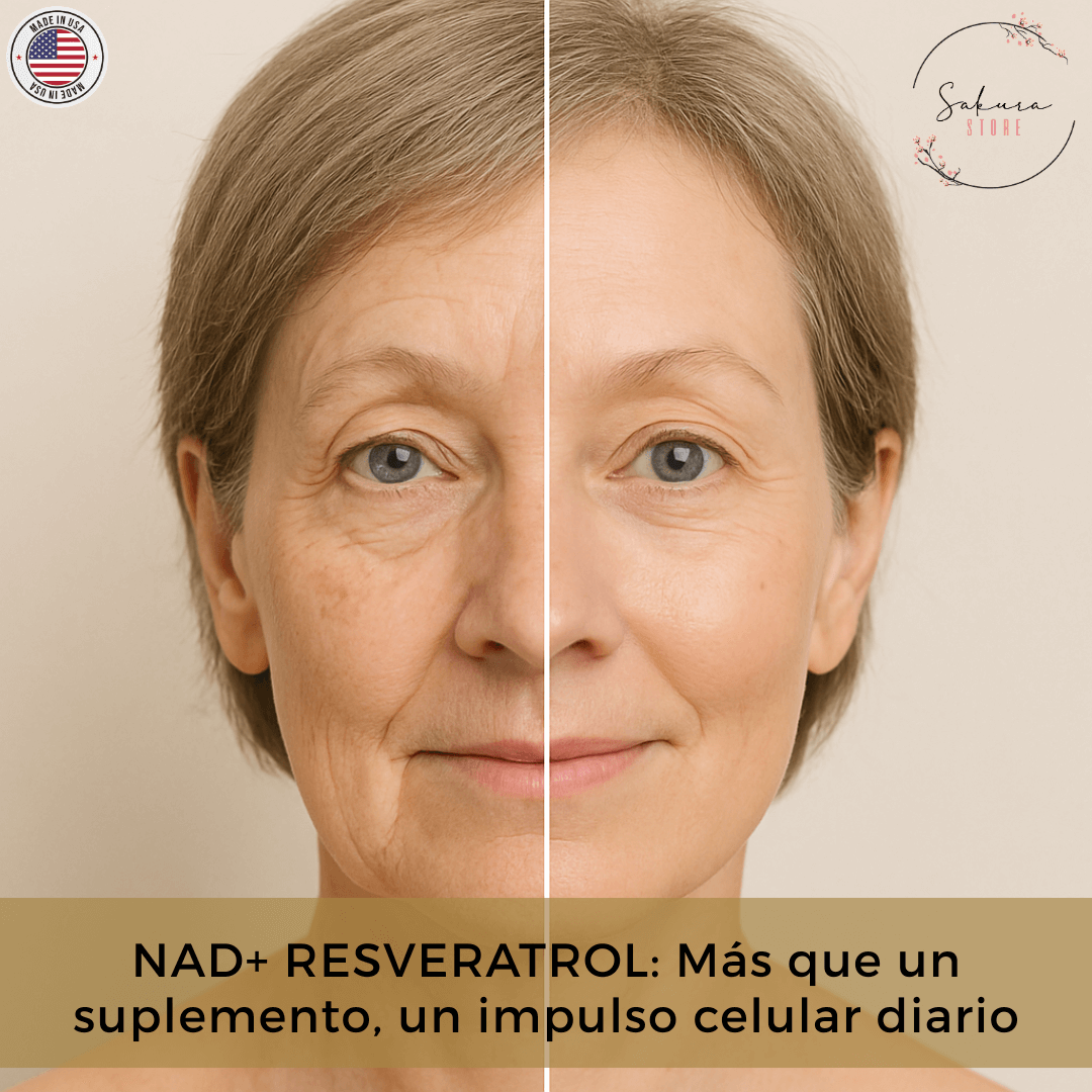 NAD+ RESVERATROL - El secreto antiedad