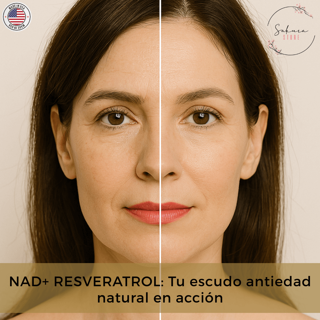 NAD+ RESVERATROL - El secreto antiedad
