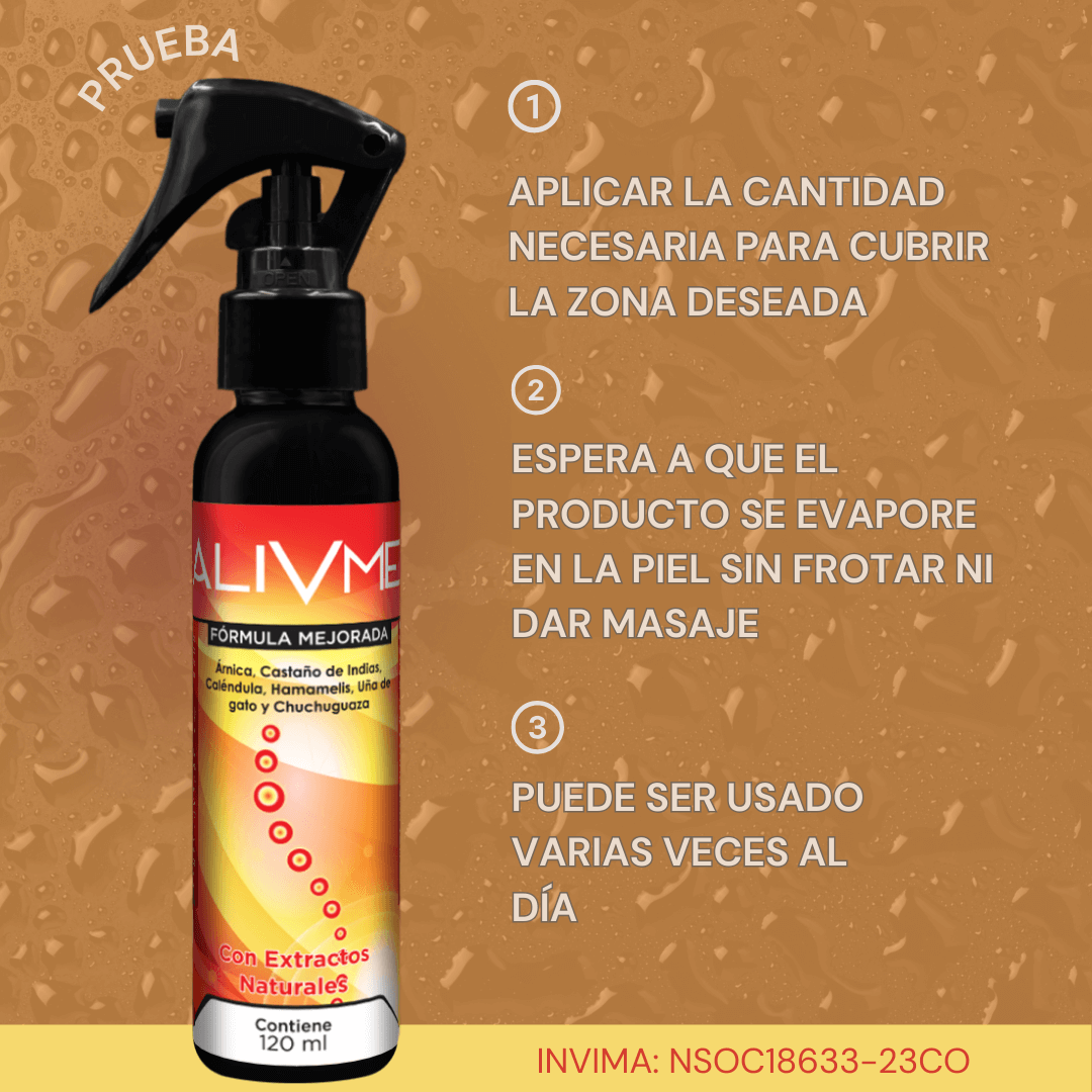 ALIVME  - Spray Termoactivo