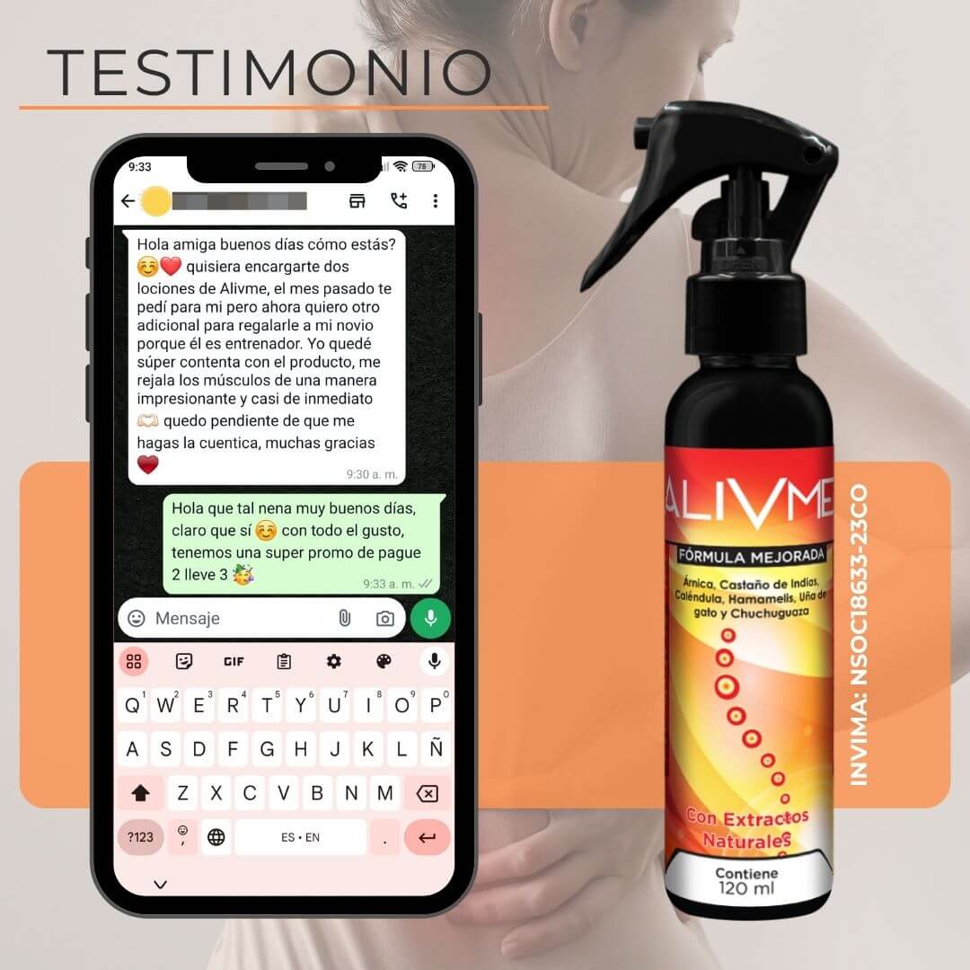 ALIVME  - Spray Termoactivo