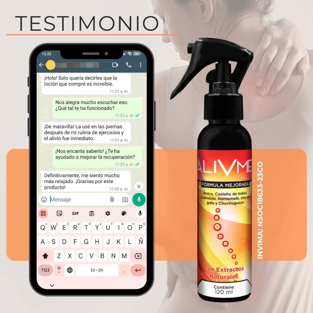 ALIVME  - Spray Termoactivo