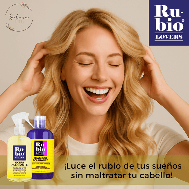 Kit extra aclarante - Shampoo y Tónico