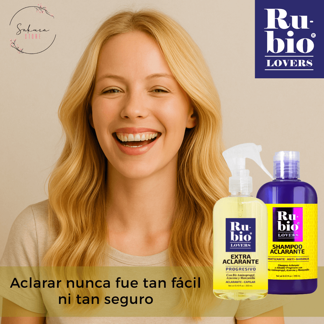 Kit extra aclarante - Shampoo y Tónico
