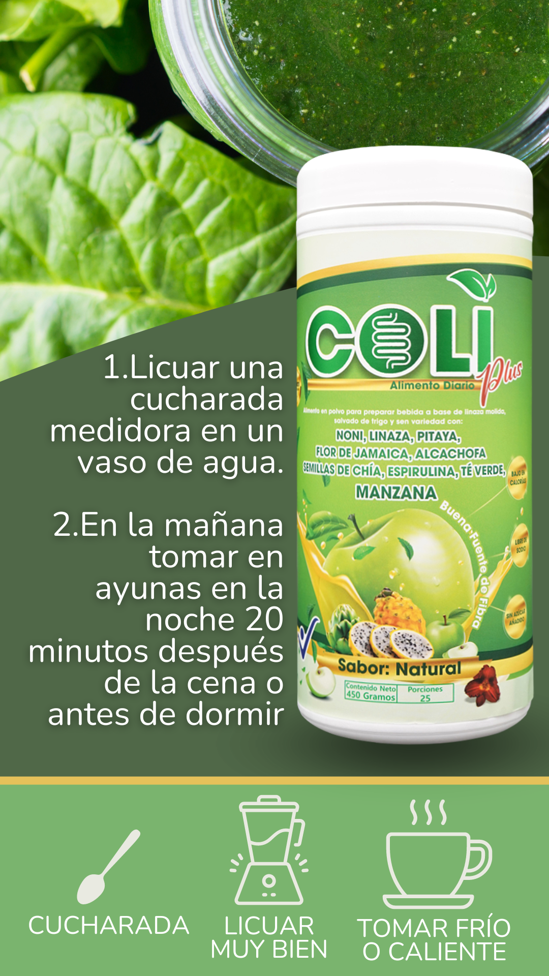 Coli Plus - Alimento diario