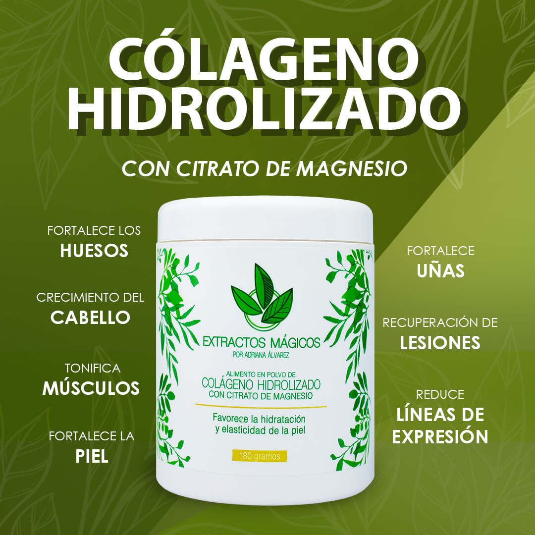 Colágeno hidrolizado con Citrato de Magnesio