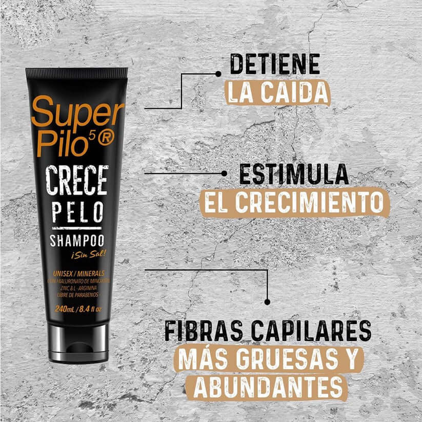 Kit Shampoo y Tónico para el crecimiento