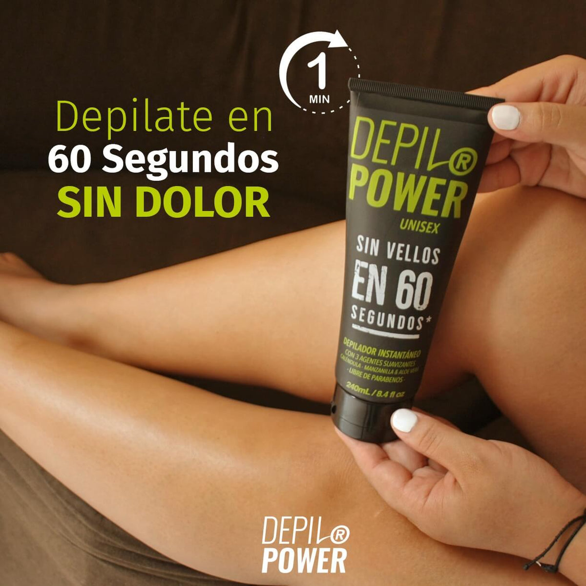 Crema depilatoria - Depil Power