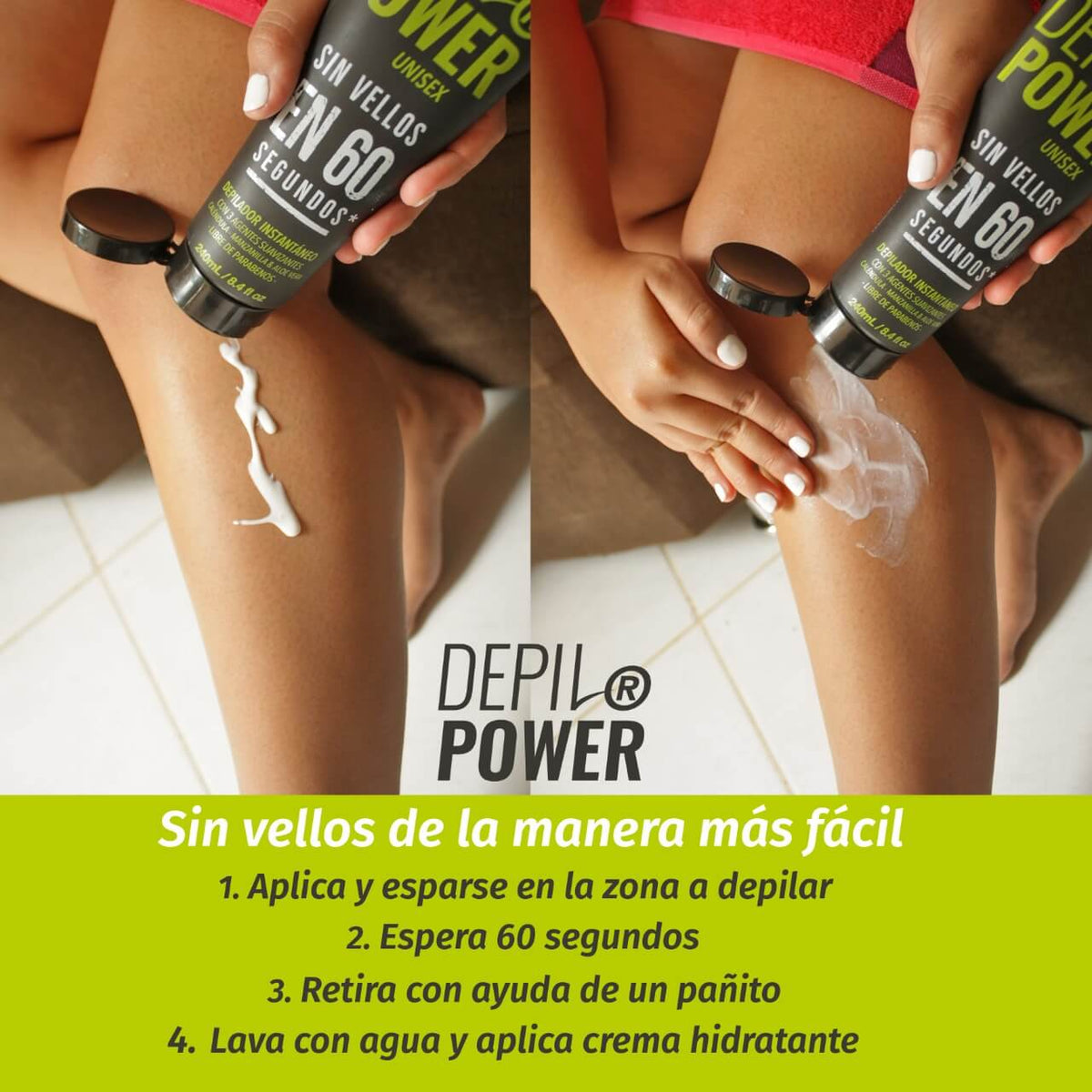 Crema depilatoria - Depil Power