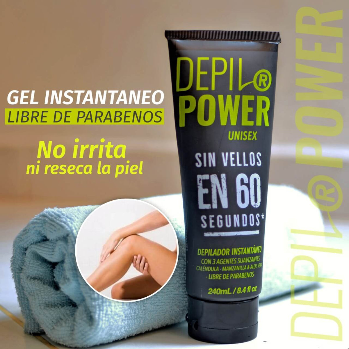 Crema depilatoria - Depil Power