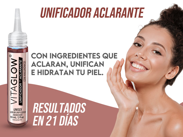 Serum aclarante con hialurónico -  Vitaglow