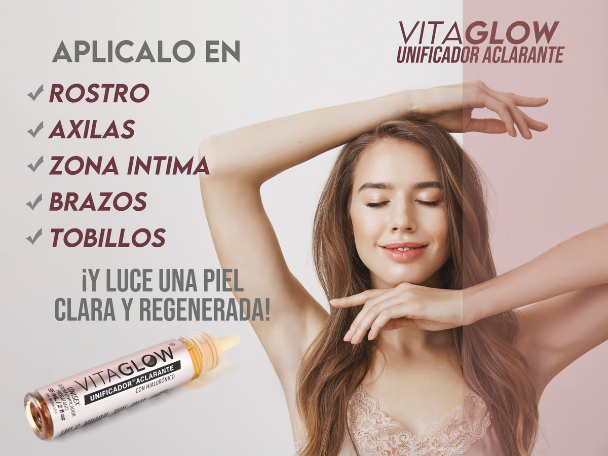 Serum aclarante con hialurónico -  Vitaglow