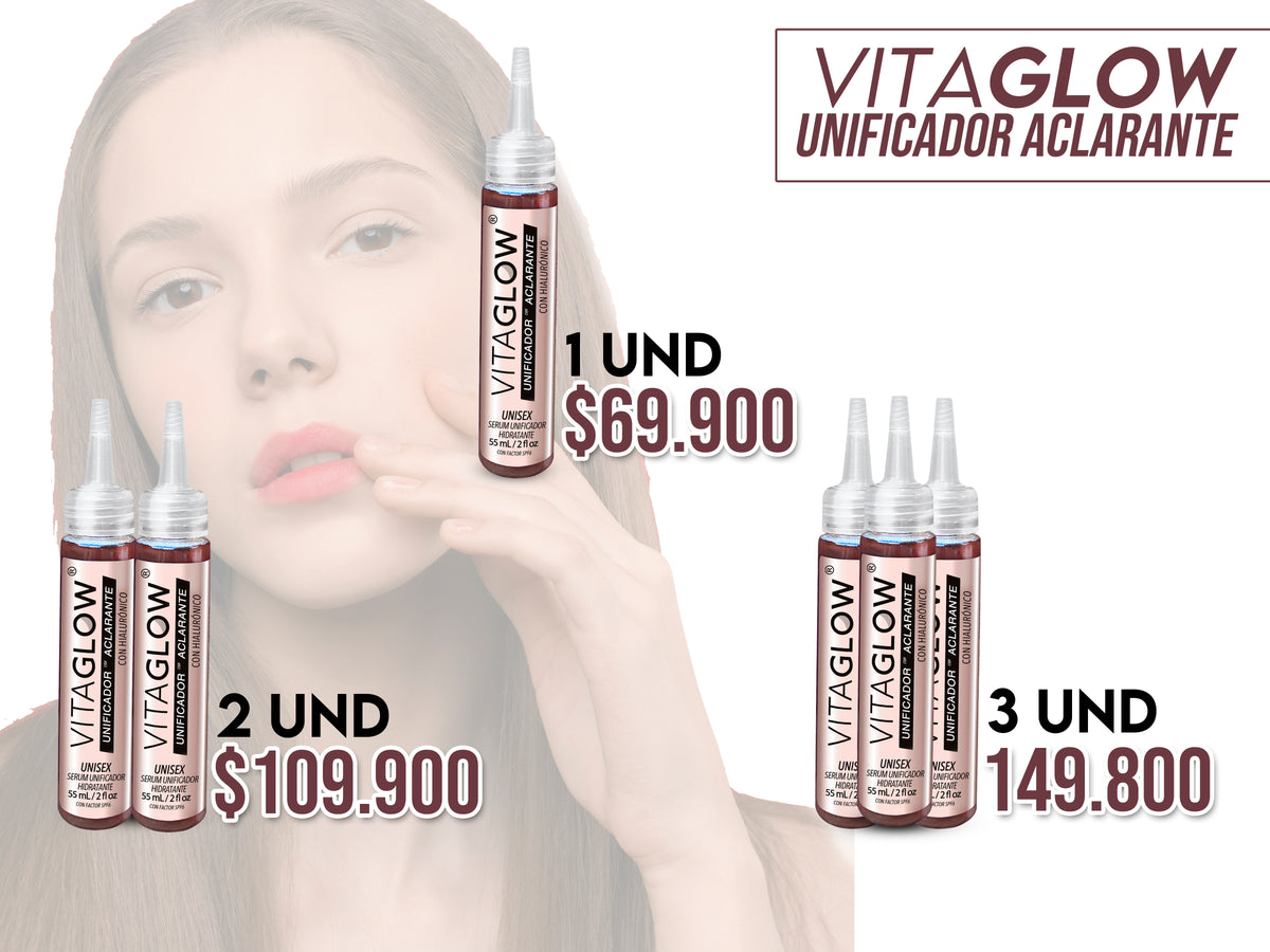 Serum aclarante con hialurónico -  Vitaglow