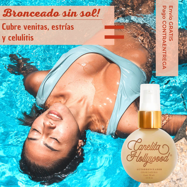 Autobronceador - Canelita Hollywood