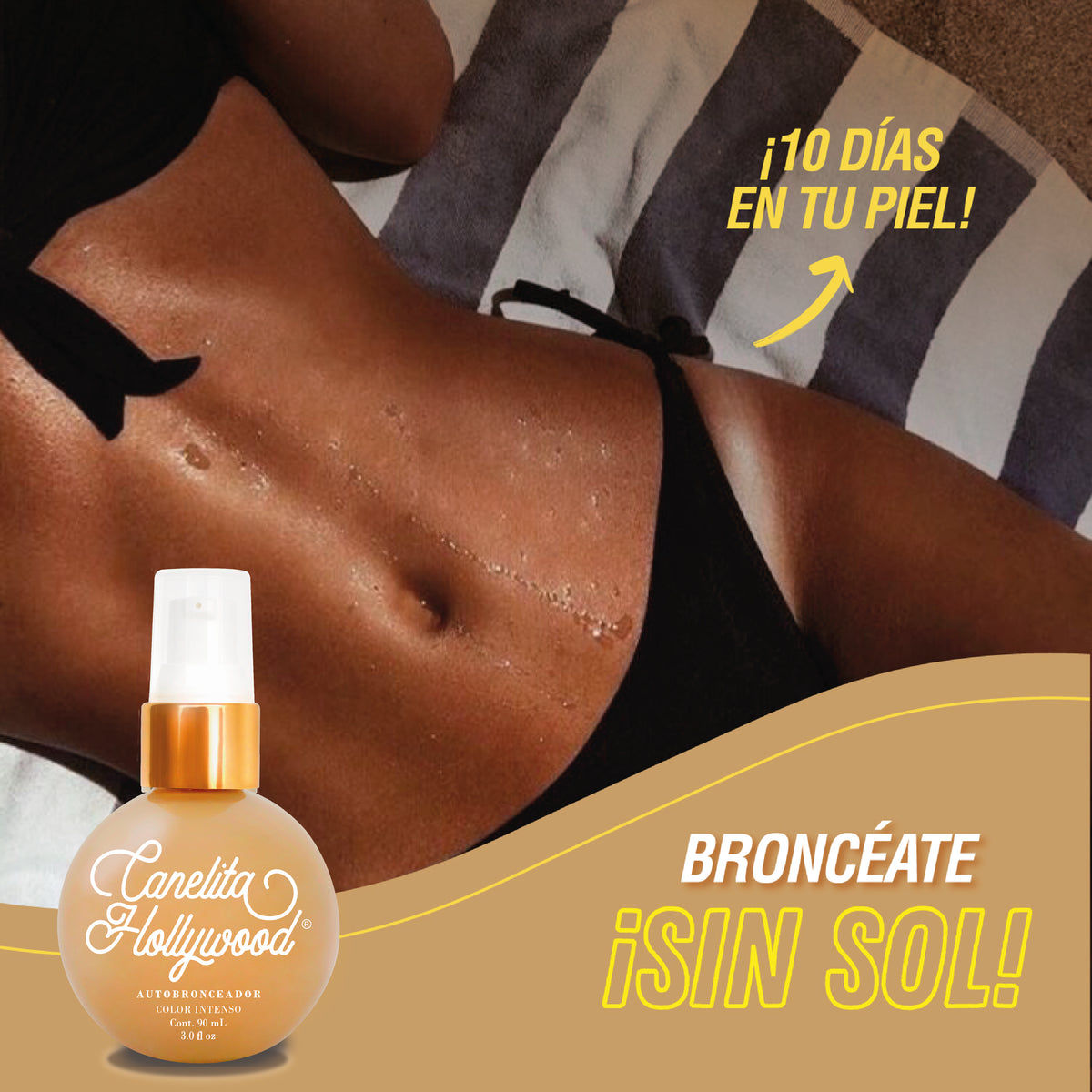 Autobronceador - Canelita Hollywood