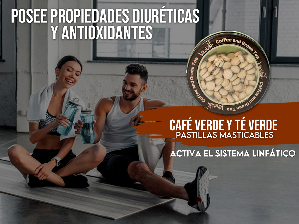 Masticables café verde y té verde